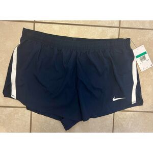 NWT Nike Running Shorts Lined Lightweight Navy Blue Men's XL